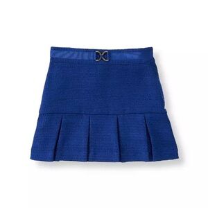 NWT Janie and Jack Pleated Boucle Skirt| Equestrian